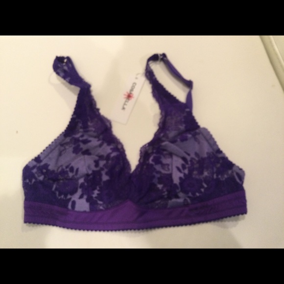 Cosabella Italia soft bra. Regen Purple. Small - Picture 2 of 7